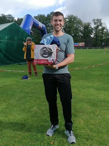 Fitnesslauf stringen Gesamtsieger Sebastian Schleser