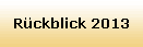 Rckblick 2013