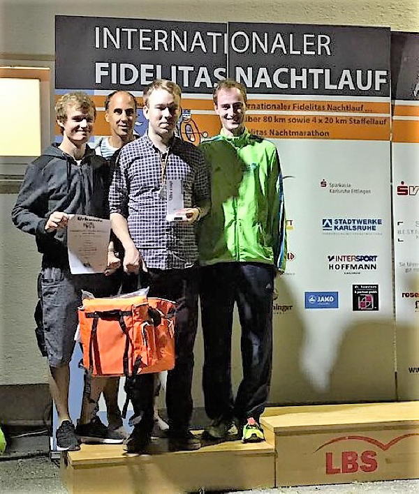 39. Fidelitas-Nachtlauf in Karlsruhe am 24. Juni