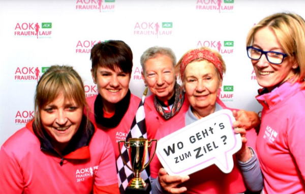 AOK-Frauenlauf in Stuttgart am 22. April