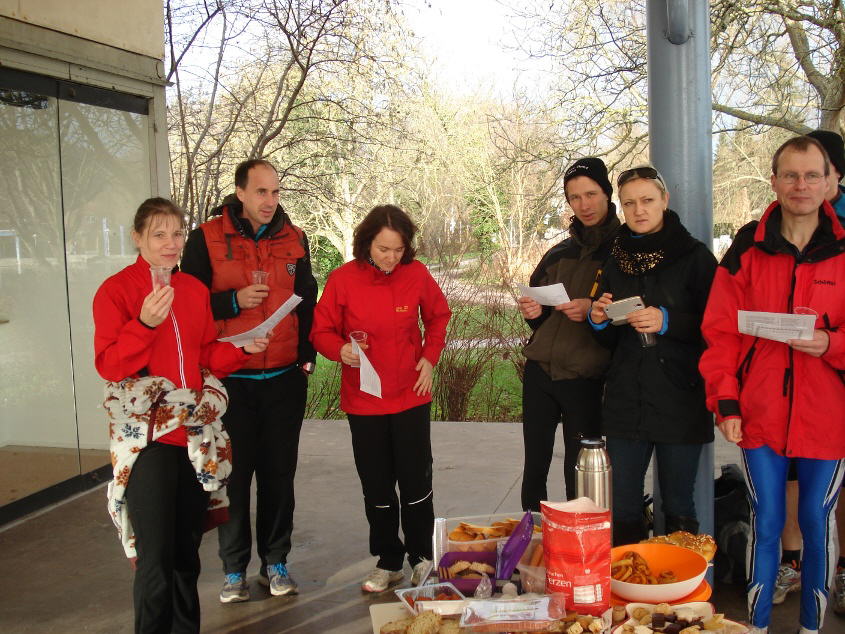 Traditioneller Weihnachtslauf am 24. Dezember 2013