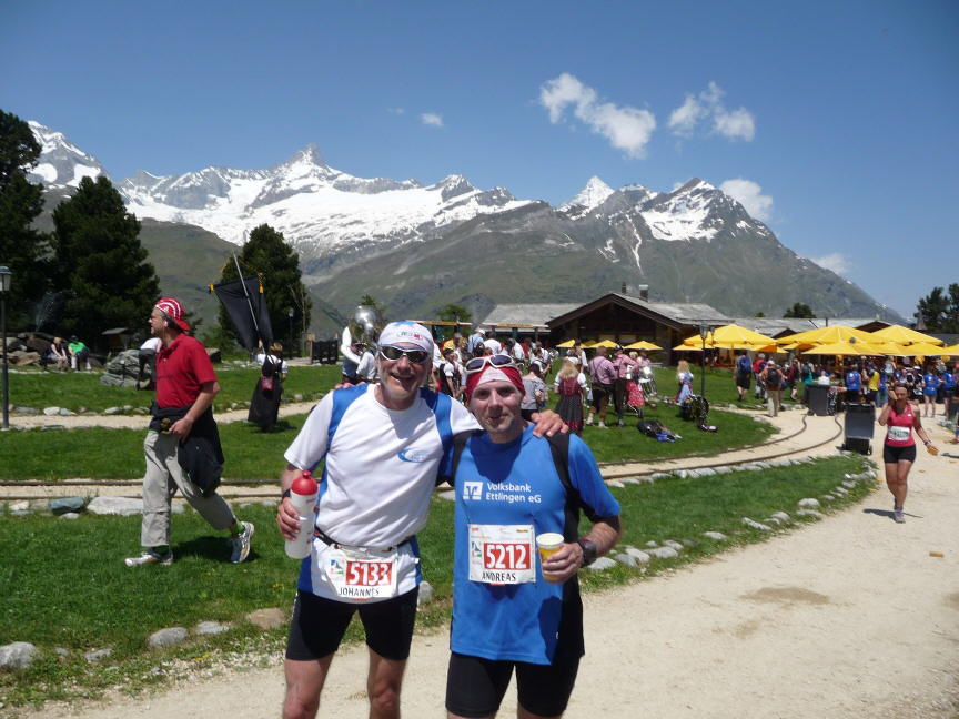 Zermatt Marathon am 6. Juli 2013